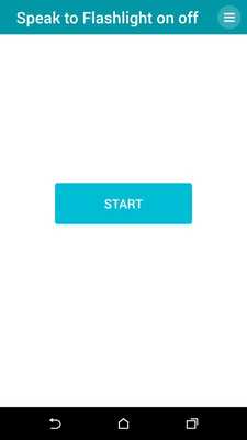 Emulate Android APK Speak to Flashlight on/off