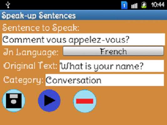 Emulate Android APK Speak-up Sentences Emulate Android APK Speak-up Sentences