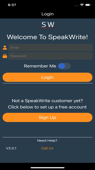 Emulate iPhone app SpeakWrite - Voice to Document using MyAndroid Emulate iPhone app SpeakWrite - Voice to Document using MyAndroid