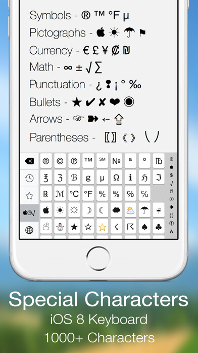Emulate iPhone app Special Characters++ using MyAndroid Emulate iPhone app Special Characters++ using MyAndroid