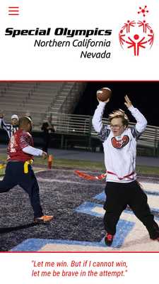 Emulate Android APK Special Olympics Northern Ca.