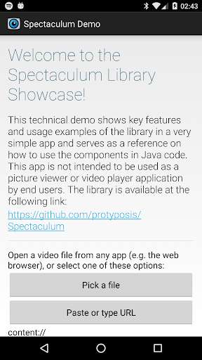 Run android online APK Spectaculum Demo from MyAndroid or emulate Spectaculum Demo using MyAndroid Run android online APK Spectaculum Demo from MyAndroid or emulate Spectaculum Demo using MyAndroid