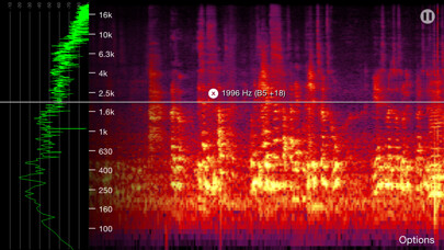 Emulate iPhone app Spectrogram Pro (with super-smooth 60Hz update) using MyAndroid Emulate iPhone app Spectrogram Pro (with super-smooth 60Hz update) using MyAndroid