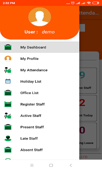 Run android online APK Spectrum Biometrics Attendance from MyAndroid or emulate Spectrum Biometrics Attendance using MyAndroid
