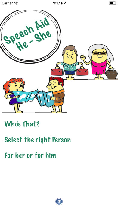 Emulate iPhone app Speech Aid: He - She using MyAndroid