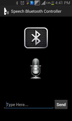 Emulate Android APK Speech Bluetooth Controller
