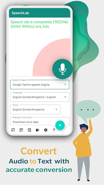 Run android online APK SpeechLab - Text To Speech TTS from MyAndroid or emulate SpeechLab - Text To Speech TTS using MyAndroid