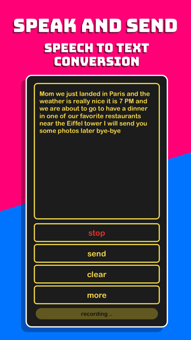 Emulate iPhone app Speech To Text Conversion using MyAndroid Emulate iPhone app Speech To Text Conversion using MyAndroid