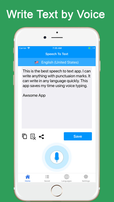 Emulate iPhone app Speech To Text: Voice Notes using MyAndroid Emulate iPhone app Speech To Text: Voice Notes using MyAndroid