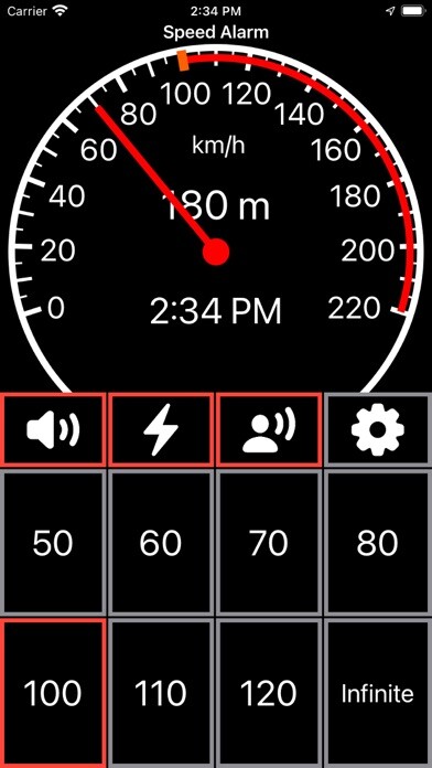 Emulate iPhone app Speed Alarm - Drive Safe using MyAndroid Emulate iPhone app Speed Alarm - Drive Safe using MyAndroid