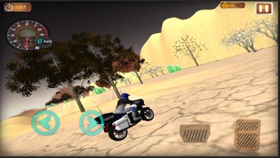 Emulate iPhone app Speed Bike Rider 3D Game using MyAndroid