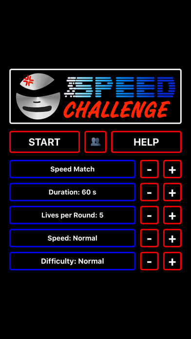 Emulate iPhone app Speed Challenge using MyAndroid