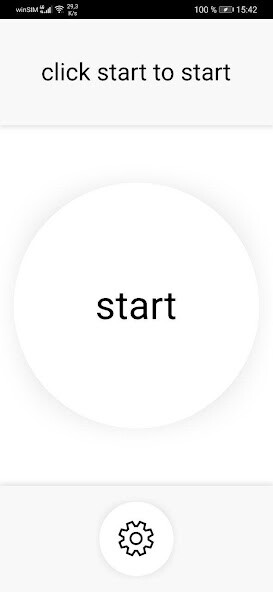 Emulate iPhone app Speed Climbing Stopwatch using MyAndroid