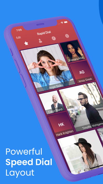 Emulate iPhone app Speed Dial with Contact Widget using MyAndroid Emulate iPhone app Speed Dial with Contact Widget using MyAndroid