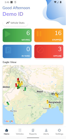 Run android online APK SpeedGPS from MyAndroid or emulate SpeedGPS using MyAndroid