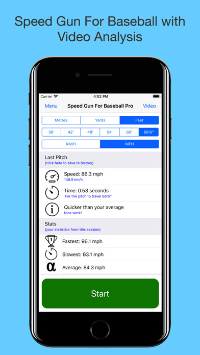 Emulate iPhone app Speed Gun for Baseball Pro using MyAndroid Emulate iPhone app Speed Gun for Baseball Pro using MyAndroid