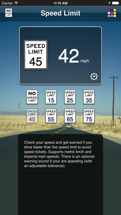 Emulate iPhone app Speed Limit App using MyAndroid Emulate iPhone app Speed Limit App using MyAndroid
