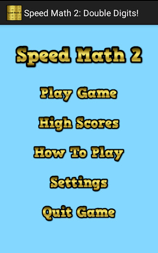 Emulate Android APK Speed Math 2: Double Digits Emulate Android APK Speed Math 2: Double Digits