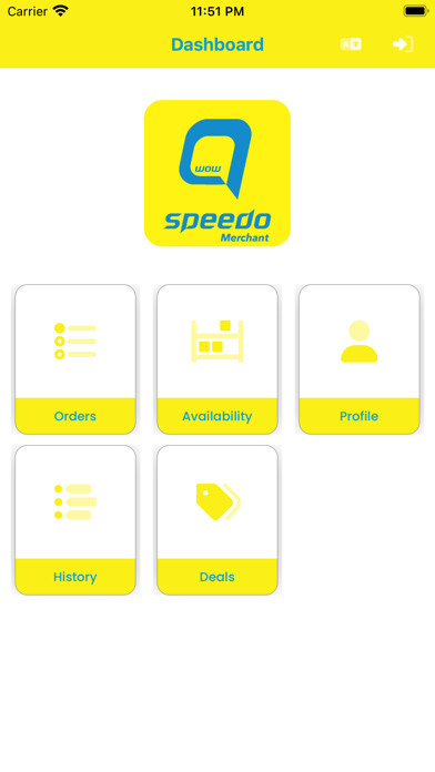 Emulate iPhone app Speedo Libya Merchant using MyAndroid