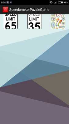 Emulate Android APK Speedometer Puzzle Game Emulate Android APK Speedometer Puzzle Game