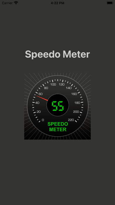 Emulate iPhone app Speedometer:Speed Limit Alert using MyAndroid
