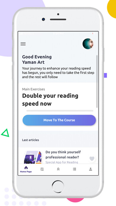 Emulate iPhone app Speed Reading Center using MyAndroid Emulate iPhone app Speed Reading Center using MyAndroid