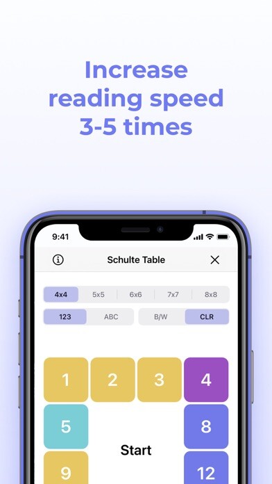 Emulate iPhone app Speed Reading & Schulte Grid using MyAndroid Emulate iPhone app Speed Reading & Schulte Grid using MyAndroid