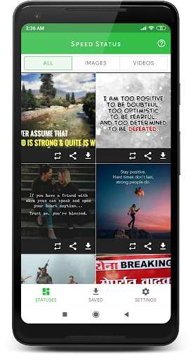 Run android online APK Speed Status - Status Saver from MyAndroid or emulate Speed Status - Status Saver using MyAndroid Run android online APK Speed Status - Status Saver from MyAndroid or emulate Speed Status - Status Saver using MyAndroid