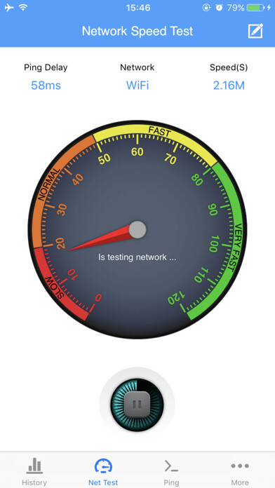 Emulate iPhone app speed tester & net ping test using MyAndroid Emulate iPhone app speed tester & net ping test using MyAndroid