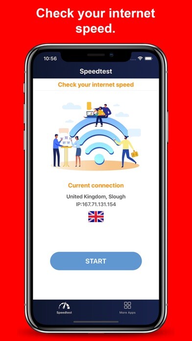 Emulate iPhone app Speedtest & Safe VPN using MyAndroid Emulate iPhone app Speedtest & Safe VPN using MyAndroid