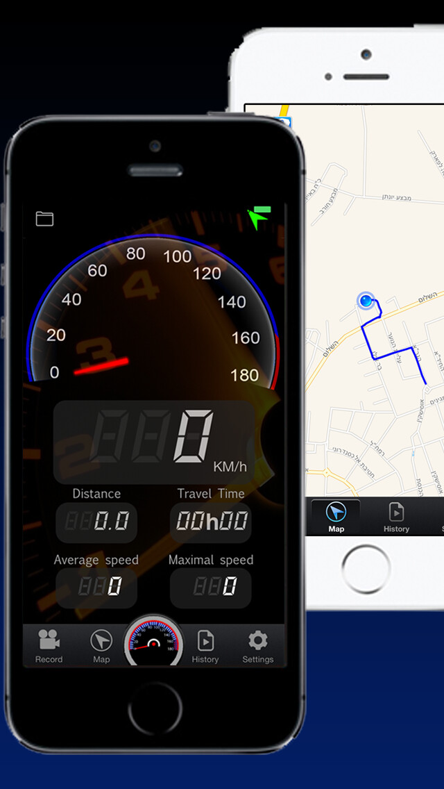 Emulate iPhone app Speed Tracker GPS using MyAndroid Emulate iPhone app Speed Tracker GPS using MyAndroid