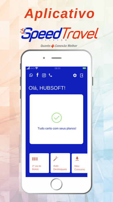 Emulate iPhone app SPEED TRAVEL using MyAndroid