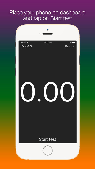 Emulate iPhone app SpeedUp - Acceleration test 0-100 kmh 0-60 mph using MyAndroid Emulate iPhone app SpeedUp - Acceleration test 0-100 kmh 0-60 mph using MyAndroid