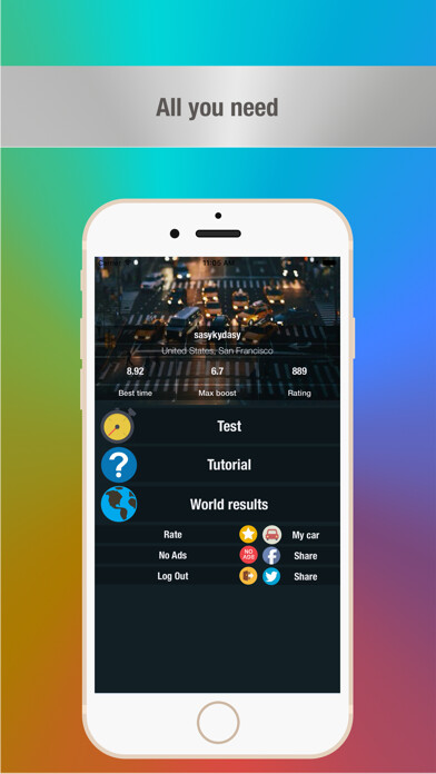 Emulate iPhone app Speed Up L acceleration car test using MyAndroid Emulate iPhone app Speed Up L acceleration car test using MyAndroid