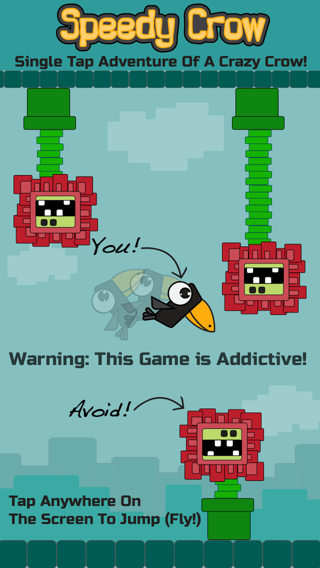 Emulate iPhone app Speedy Crow-The Single Tap Adventure Of A Funny Flying Crazy Bird! using MyAndroid Emulate iPhone app Speedy Crow-The Single Tap Adventure Of A Funny Flying Crazy Bird! using MyAndroid