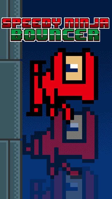 Emulate iPhone app Speedy Ninja Bouncer - Invincible Wall Brick Raiders Jump & Go ! using MyAndroid