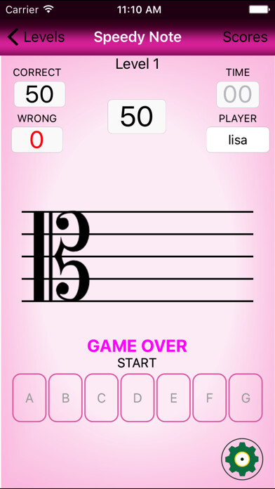 Emulate iPhone app Speedy Note: Alto Clef using MyAndroid Emulate iPhone app Speedy Note: Alto Clef using MyAndroid
