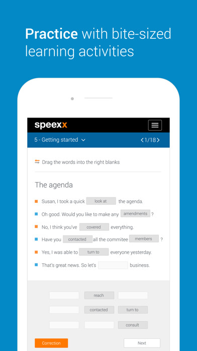 Emulate iPhone app Speexx using MyAndroid