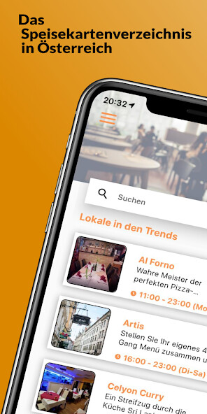 Run android online APK Speisekarten from MyAndroid or emulate Speisekarten using MyAndroid