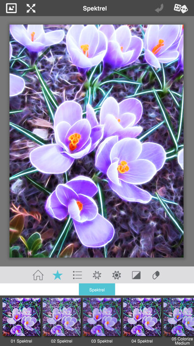Emulate iPhone app Spektrel Art using MyAndroid Emulate iPhone app Spektrel Art using MyAndroid