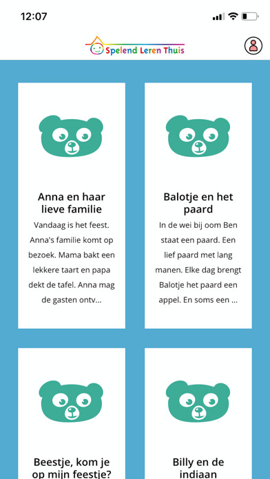 Emulate iPhone app Spelend Leren Thuis using MyAndroid Emulate iPhone app Spelend Leren Thuis using MyAndroid