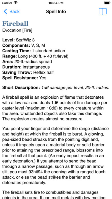 Emulate iPhone app SpellbookMaster using MyAndroid