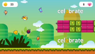 Emulate iPhone app Spelling Bee: Flappy Bee using MyAndroid Emulate iPhone app Spelling Bee: Flappy Bee using MyAndroid