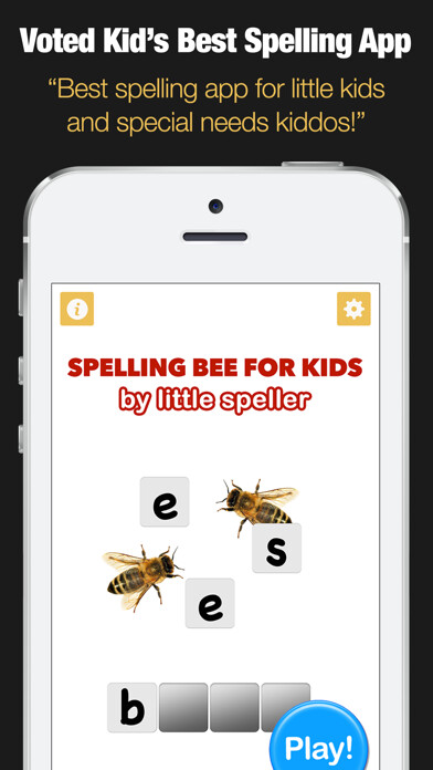 Emulate iPhone app Spelling Bee for Kids - Spell 4 Letter Words using MyAndroid Emulate iPhone app Spelling Bee for Kids - Spell 4 Letter Words using MyAndroid