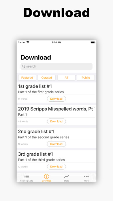 Emulate iPhone app Spelling B using MyAndroid Emulate iPhone app Spelling B using MyAndroid