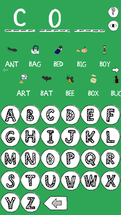 Emulate iPhone app Spelling Butterfly for Kids using MyAndroid
