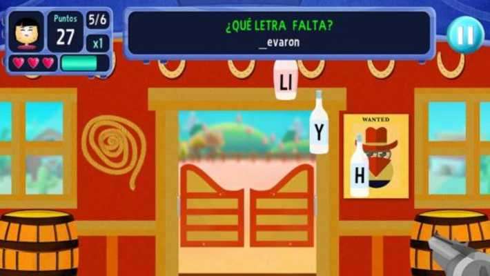 Emulate Android APK Spelling game - LSP