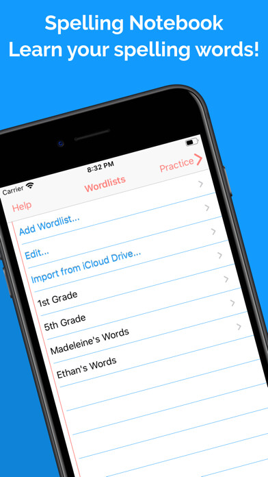 Emulate iPhone app Spelling Notebook: Learn, Test using MyAndroid Emulate iPhone app Spelling Notebook: Learn, Test using MyAndroid