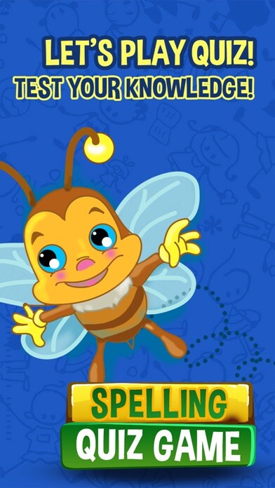 Emulate iPhone app Spelling of English Word.s Free Educational Quiz using MyAndroid