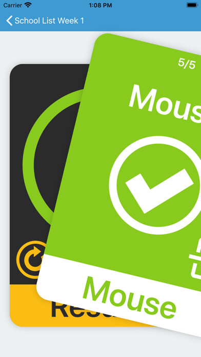 Emulate iPhone app Spelling Test Flashcards using MyAndroid Emulate iPhone app Spelling Test Flashcards using MyAndroid